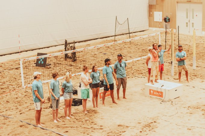 Indoor Beachvolleybal