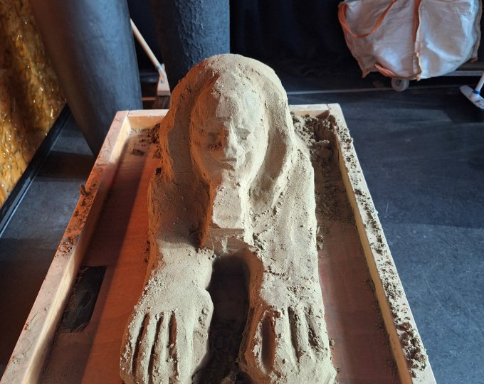 Sand Sculptures River