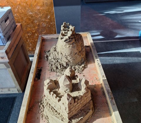 zandsculpturen maken
